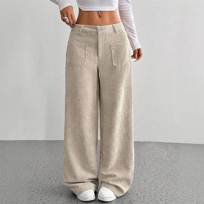 ✨🔥Women's Casual Loose-Fit High-Waisted Pants💕