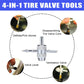 ✨🔥Quick Change Car Tire Valve Tool Kit