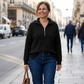 Women's Quarter-Zip Pullover Sweater