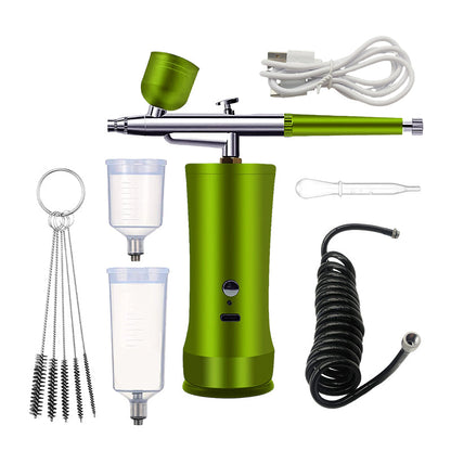 ✨🔥Cordless Airbrush Kit with Compressor for Makeup💕