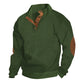 🔥Men's Textured Jacquard Collared Sweatshirt - BUY 2 FREE SHIPPING