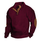 🔥Men's Textured Jacquard Collared Sweatshirt - BUY 2 FREE SHIPPING