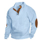 🔥Men's Textured Jacquard Collared Sweatshirt - BUY 2 FREE SHIPPING