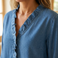 🎁2026 New Arrivals 50% OFF💥Women's Casual Ruffle V-Neck Shirt