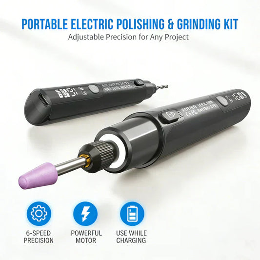 📢📢50%  OFF !! ⏰Portable Electric Polishing And Grinding Set