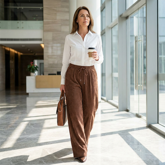✨💖Casual Loose Fit Corduroy Trousers for Women