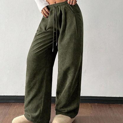✨💖Casual Loose Fit Corduroy Trousers for Women