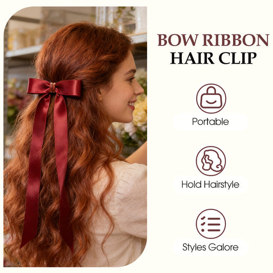 ✨💓Magnetic Bow Ribbon Hair Clip🪮