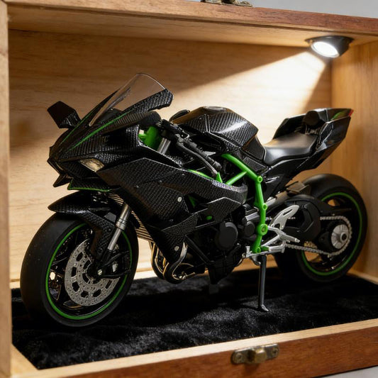 ✨🔥1:12 Scale Motorcycle Model with Light & Sound🏍️