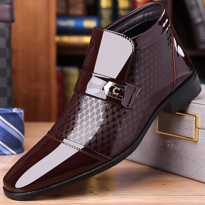 ✨🔥Men's Elegant Shiny PU Leather Shoes👞