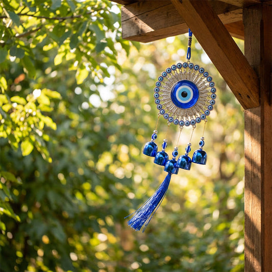 ✨🔮Nazar Amulet Wind Chime for Protection🔮