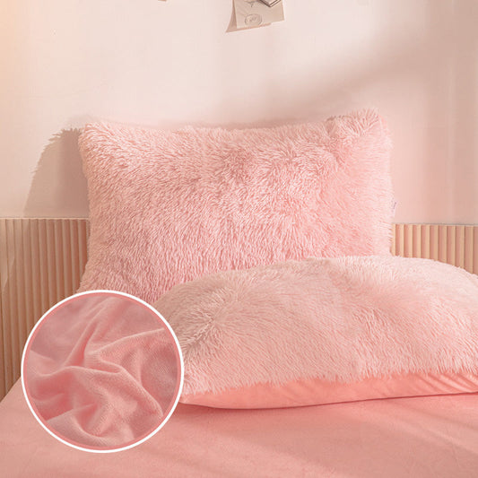 ✨[winter gift]Winter Warm Plush Bedding 4-Piece Set🩷🛏️
