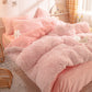 ✨[winter gift]Winter Warm Plush Bedding 4-Piece Set🩷🛏️