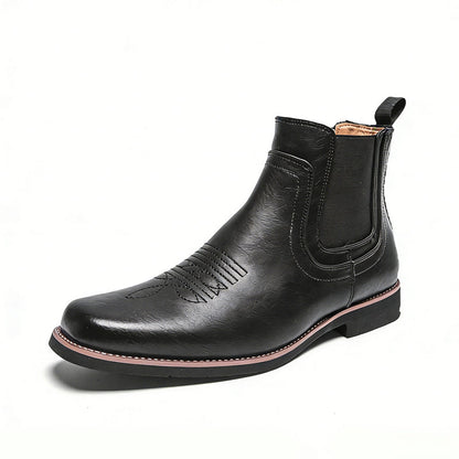 ✨🔥Men's Versatile PU Leather Boots👞